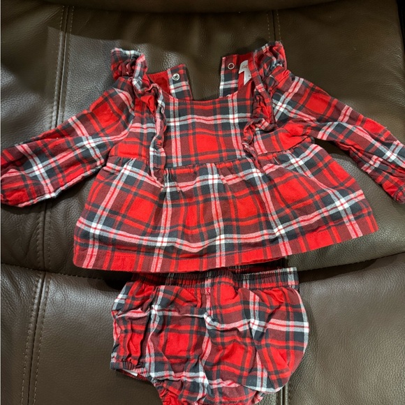 Cat & Jack Other - Cat & Jack Red Plaid Kids Set